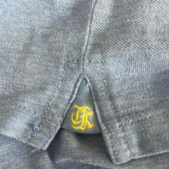 The Kooples Sport Classic Cotton Polo with Officer Collar Light Blue - Size XL - Picture 7 of 9